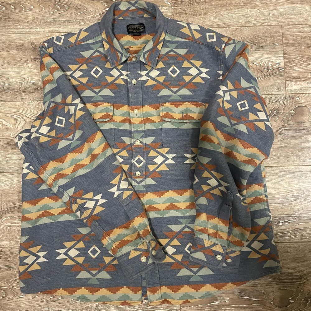 Pendleton Men's - Blue Tan